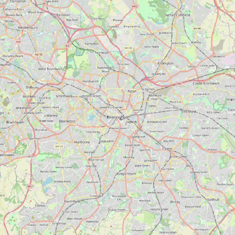 Birmingham B3 3DQ Gmap