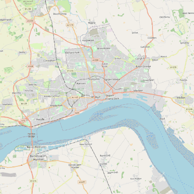 Kingston Upon Hull HU1 3RQ Gmap