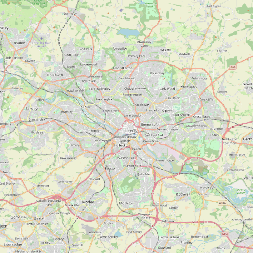 Leeds LS1 3AD Gmap