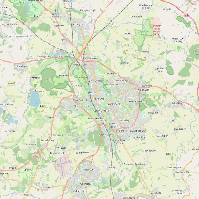 Oxford OX1 1BX Gmap