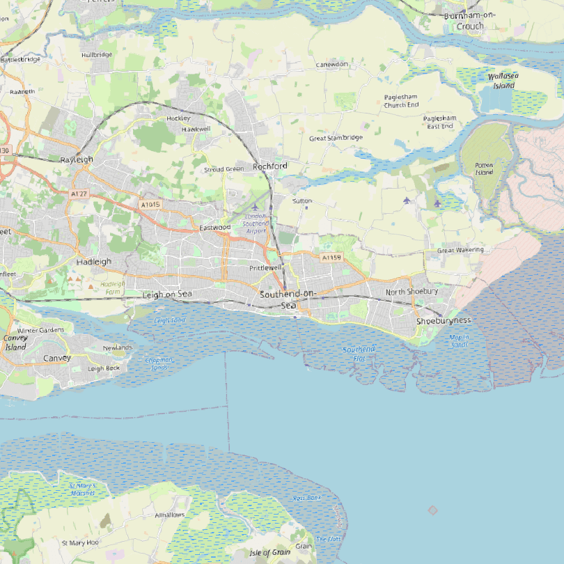 Southend On Sea SS2 6ES Gmap