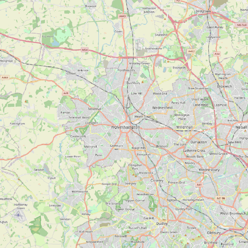 Wolverhampton WV1 1SH Gmap