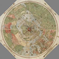 1st Planisphere ~ 1587 ~ 600mm (w) X 600mm (h)