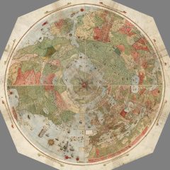 1st-2nd Planisphere ~ 1587 ~ 600mm (w) X 600mm (h)